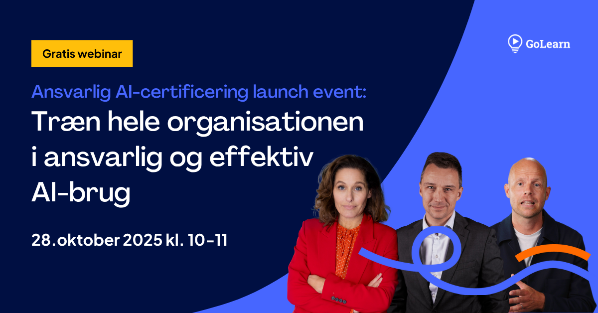 Ansvarlig AI-certificering launch event